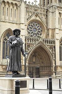 Exterior Of Bristol Cathedral, UK
