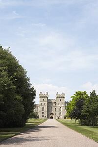 Exterior Of Stately Home