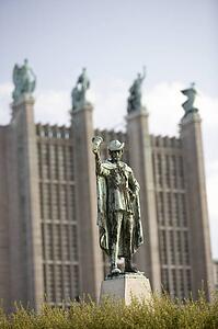 Statue, Brussels, Belgium