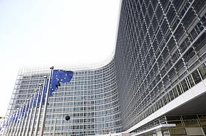 Exterior Of European Commission Building