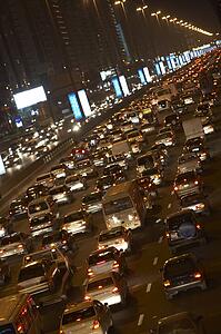 Dubai, Congestion At Night