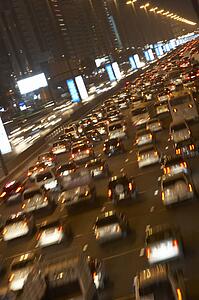 Dubai, Congestion At Night