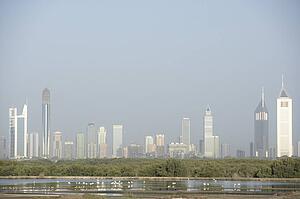 Dubai City Skyline