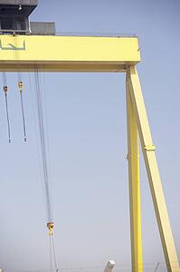 Dockside Crane At Dubai Port