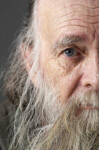 Senior Man With Long Beard
