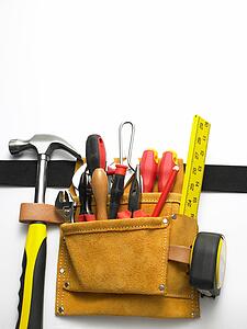 Close-Up Of Toolbelt