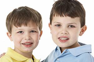 Portrait Of Two Young Boys