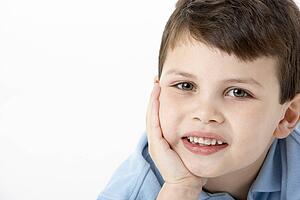 Portrait Of Smiling Young Boy