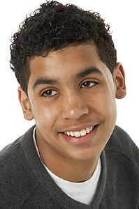 Portrait Of Smiling Young Boy