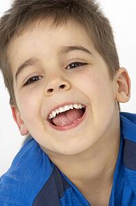 Portrait Of Smiling Young Boy