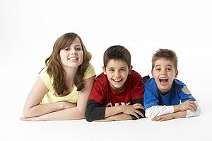 Brothers And Sister In Studio