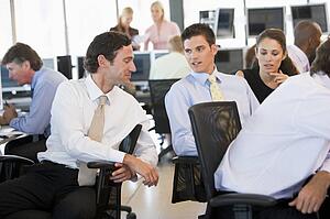 Stock Traders In Conversation