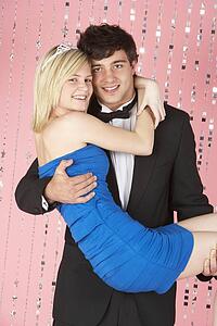 Young Couple Dressed For Party
