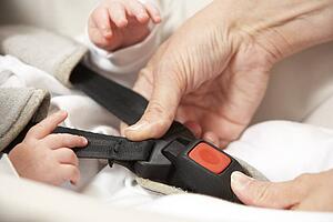 Mother Fastening Safety Clip On Baby Seat
