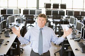 Portrait Of A Stock Trader