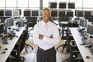 Portrait Of A Stock Trader