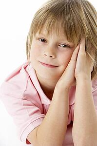 Boy Laying on Stomach