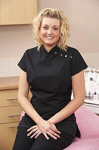 Portrait of beauty therapist