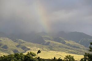 Rainbow over Maui, Hawaii, USA