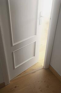 Door cracked open