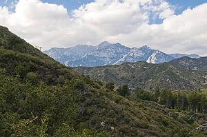 The San Gabriel Mountains; Los Angeles, California, USA