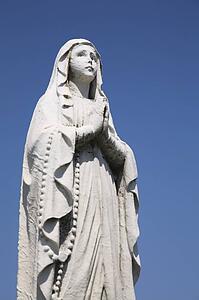 Religious statue; Laval, Quebec, Canada