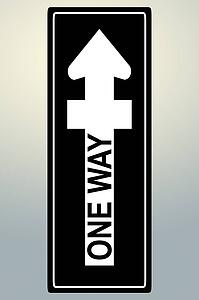 One way up