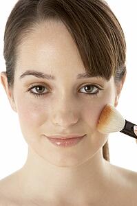 Teenage Girl Applying Make Up