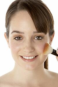 Teenage Girl Applying Make Up