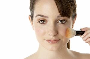 Teenage Girl Applying Make Up