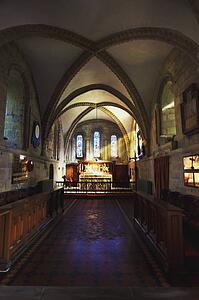 Church interior, Northumberland, England