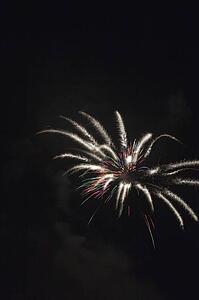 Fireworks, Crowsnest Pass, Alberta, Canada
