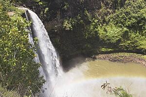 wailua falls, kauai, hawaii, usa