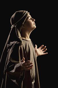 boy depicting a young jesus