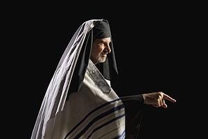 man depicting a bible character