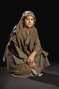 boy portraying a young jesus