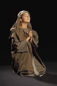 boy portraying a young jesus