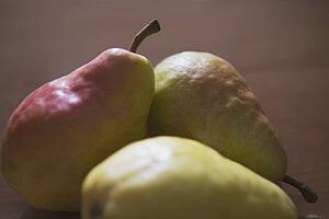 three pears