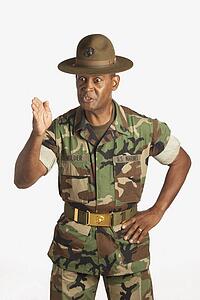 fort lauderdale, florida, united states of america; a military man giving orders