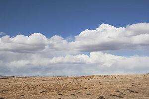 alberta, canada; wheat field and clouds