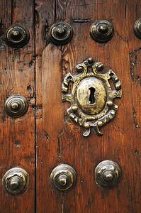 ecija, sevilla, spain; an old door