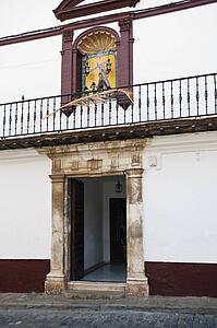 ecija, sevilla, spain; la plazuela de nuestra señora del valle