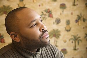 Man with Thoughtful Gaze