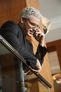 Businessman on Cellphone