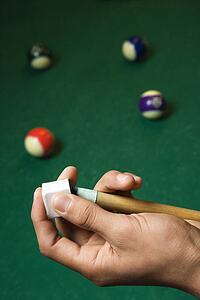 Pool Cue Chalking