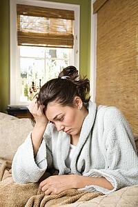 Woman Feeling Sick