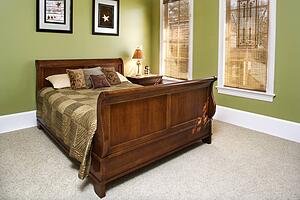 Green Bedroom Interior
