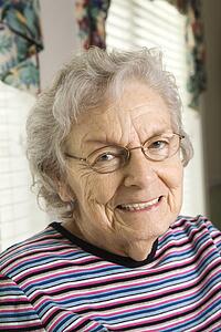 Elderly Woman Smiling