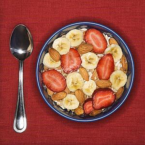 Breakfast Bowl and Spoon
