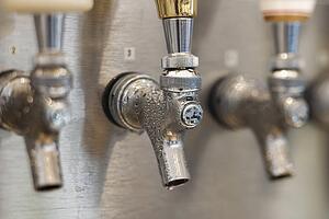 Trio of Beer Tap Spouts